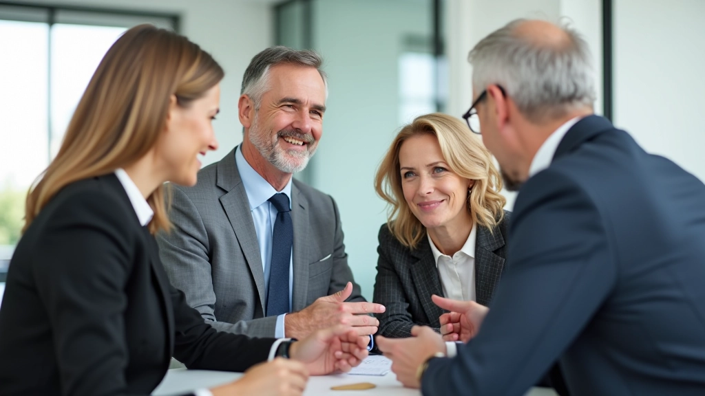 Diverse Gruppe von Fachleuten unterschiedlicher Altersgruppen in modernem Büro, Zusammenarbeit und Mentoring